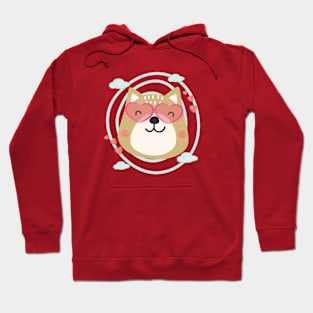 CUTE GIRL CAT LOVER Hoodie